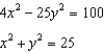<strong>Solve the system of equations by elimination. - </strong> A) B) C) D) no real solution E) None of these