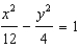 <strong>For all the hyperbolas in these questions the center of the hyperbola is (0, 0). The vertex is ( 0, -2) , the focus is (0, 4) , and the transverse axis is x= 0 . -Write the equation of the hyperbola.</strong> A) B) C) D) E) None of these