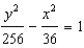 <strong>For all the hyperbolas in these questions the center of the hyperbola is (0, 0) . Use the equation of a hyperbola to answer the questions. Do not round irrational coordinates. -Identify the foci.</strong> A) B) C) D) E) None of these