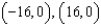 <strong>For all the hyperbolas in these questions the center of the hyperbola is (0, 0) . Use the equation of a hyperbola to answer the questions. Do not round irrational coordinates. -Identify the vertices.</strong> A) B) C) D) E) None of these