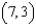<strong>The major axis of an ellipse is horizontal, and the vertices of the major axis are and . The minor axis is vertical, and the vertices of the minor axis are and . Identify the center.</strong> A) B) C) D) E) None of these