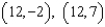 <strong>The lower left vertex of a square is the point (3, -2) . The upper left vertex of the square is the point (3, 7) . Find the other two vertices of this square.</strong> A) B) C) D) E) None of these