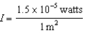 <strong>The loudness of normal conversation is 62 decibels. Find the intensity of sound in watts per square meter. Round the mantissa to the nearest tenth.</strong> A) B) C) D) E) none of these