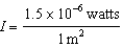 <strong>The loudness of normal conversation is 62 decibels. Find the intensity of sound in watts per square meter. Round the mantissa to the nearest tenth.</strong> A) B) C) D) E) none of these