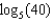 <strong>Use the change of base formula to rewrite .</strong> A) B) C) D) E) None of these