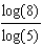 <strong>Use the change of base formula to rewrite .</strong> A) B) C) D) E) None of these