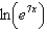 Use the power rule to rewrite the expression as a product and simplify as much as possible. -