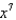 <strong>Use the power rule to rewrite the expression as a product and simplify as much as possible. - </strong> A) B) C) 7 D) E) None of these