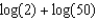 Rewrite the expression as a single logarithm and simplify. -