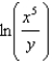 <strong>Rewrite the expression as a single logarithm. - </strong> A) B) C) D) E) None of these