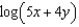 <strong>Rewrite the expression as a single logarithm. - </strong> A) B) C) D) E) None of these