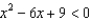 Solve the following quadratic inequalities and write your answer in interval notation. -