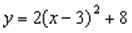 Change the function so that the graph that represents the function is shifted: -4 units right and 14 units down