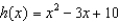 Find the discriminant and use it to describe the describe any real zeros. -