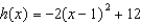 Use interval notation to represent the domain of the following function.