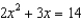 Solve the following equations by completing the square. - 