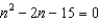 Solve the following equations. - 