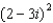 For the following expressions perform the indicated operations and simplify. Write the answers in form. -