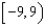 <strong>Use interval notation to represent the number line graph. - </strong> A) B) C) D) E) none of these