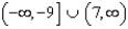 <strong>Use interval notation to represent the number line graph. - </strong> A) B) C) D) E) none of these