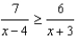 Use the rational inequality -Use interval notation to represent the solution.