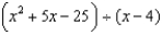 <strong>Use long division to find the quotient. - </strong> A) B) C) D) E) none of these