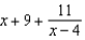 <strong>Use long division to find the quotient. - </strong> A) B) C) D) E) none of these