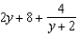 <strong>Use synthetic division to find the quotient. - </strong> A) B) C) D) E) none of these