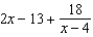 <strong>Use synthetic division to find the quotient. - </strong> A) B) C) D) E) none of these