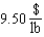 <strong>The relationship between the cost, , of purchasing chocolate-covered almonds and the weight, , in pounds is a direct variation. The cost of purchasing 4 pounds of almonds is $38.00. -Find the constant of proportionality.</strong> A) B) C) D) E) none of these