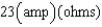<strong>The relationship between the current, , in a circuit, measured in amperes and its resistance, , measured in ohms, is an inverse variation. When the current in the circuit is 26 amperes, the resistance is 3 ohms.Find the constant of proportionality. Include units of measurements.</strong> A) B) C) D) E) none of these