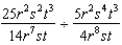 Perform the indicated operations and simplify. - 