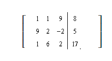 <strong>Use row operations to change the first entry in the first row to 1. Rewrite the matrix. </strong> A) B) C) D) E) none of these