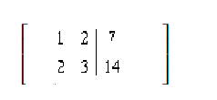 <strong>Use row operations to change the first entry in the second row to 0. Rewrite the matrix. </strong> A) B) C) D) E) none of these