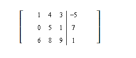 <strong>Use row operations to change the first entry in the second row to 0. Rewrite the matrix </strong> A) B) C) D) E) none of these