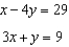 <strong>Represent the system of equations with an augmented matrix. Solve the system by rewriting the matrix in reduced row echelon form. - </strong> A)(5, 8) B) (-5, 8) C) ( 5, -60 D) infinitely many solutions E) no solution
