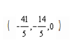 <strong>Represent the system of equations with an augmented matrix. Solve the system by rewriting the matrix in reduced row echelon form. - </strong> A) B) ( 11, -22, 6) C) D) infinitely many solutions E) no solution