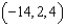 <strong>Solve the system of equations using elimination, if possible, and express the solution as an ordered triple. - </strong> A) B) C) D) infinitely many solutions E) no solution