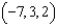 <strong>Solve the system of equations using elimination, if possible, and express the solution as an ordered triple. - </strong> A) B) C) D) infinitely many solutions E) no solution