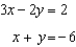 <strong>Use an algebraic method to determine for which, if any, system {-2 , -4} is a solution.</strong> A) B) C) D) E) none of these
