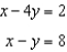 <strong>Use an algebraic method to determine for which, if any, system {6 , -2} is a solution.</strong> A) B) C) D) E) none of these