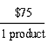 A model of the cost to make a product is y= { }x+$60,000. What does the -intercept and the slope of this line represent?