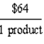 The cost to make a product is . The fixed cost per month to make the product is . For Products, a model for the cost per month is y = { }x+$4464. The price for each product is ) A model for the total revenue from the sale of products is y = { }x. Use the graph of the system to find the break-even point and describe the costs and revenue at the break-even point. Assume that the company will sell all the products.