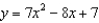 <strong>Change the function So that its graph is shifted vertically down 15 units.</strong> A) B) C) D) E) none of these