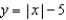 <strong>Use a table of ordered pairs to graph the function </strong> A) B) C) D) E) none of these
