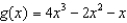 <strong>Evaluate the function for the input value .</strong> A) 232 B) -284 C) 228 D) -280 E) none of these