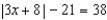 <strong>Solve the absolute value equations. Be sure to check your solutions. - </strong> A) B) C) D) E) no solution