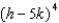 <strong>Expand the expression. Use Pascal's Triangle to find the coefficients and use the binomial theorem to find the variables in each term. - </strong> A) B) C) D) E) None of the above