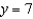 <strong>Write the equation of the horizontal line that passes through the point: </strong> A) B) C) D)