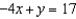 <strong>Rewrite the equation in standard form: </strong> A) B) C) D)